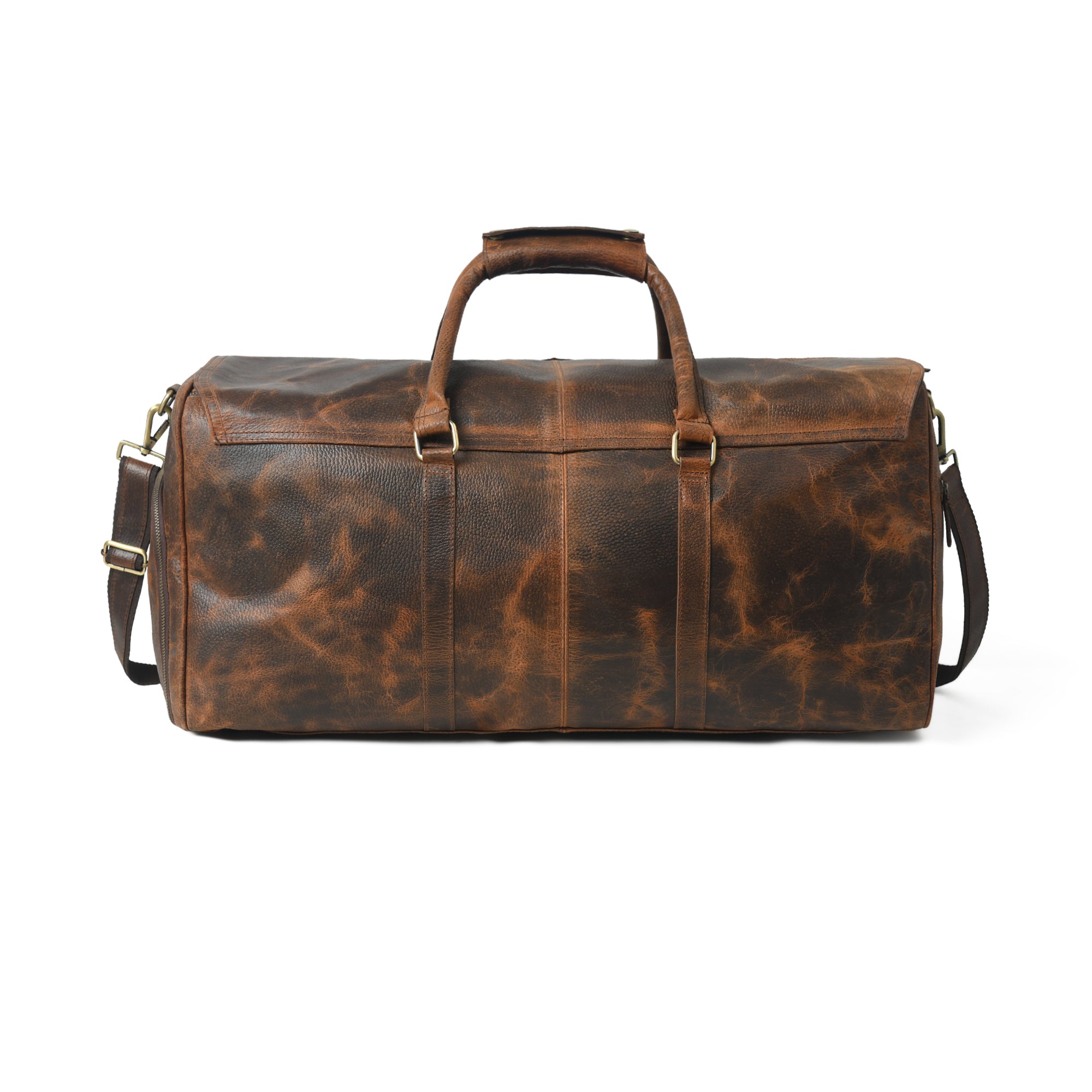Lennon Leather Duffle Bag - DÖTCH CLUB