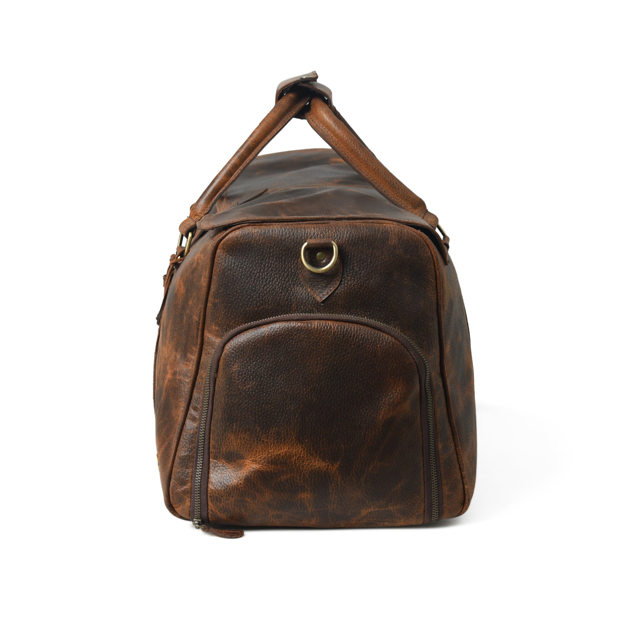 Lennon Leather Duffle Bag - DÖTCH CLUB