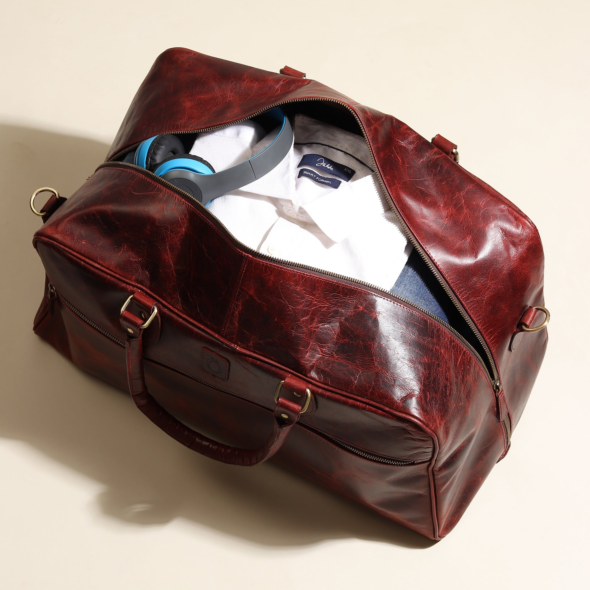 Roma Leather Duffle