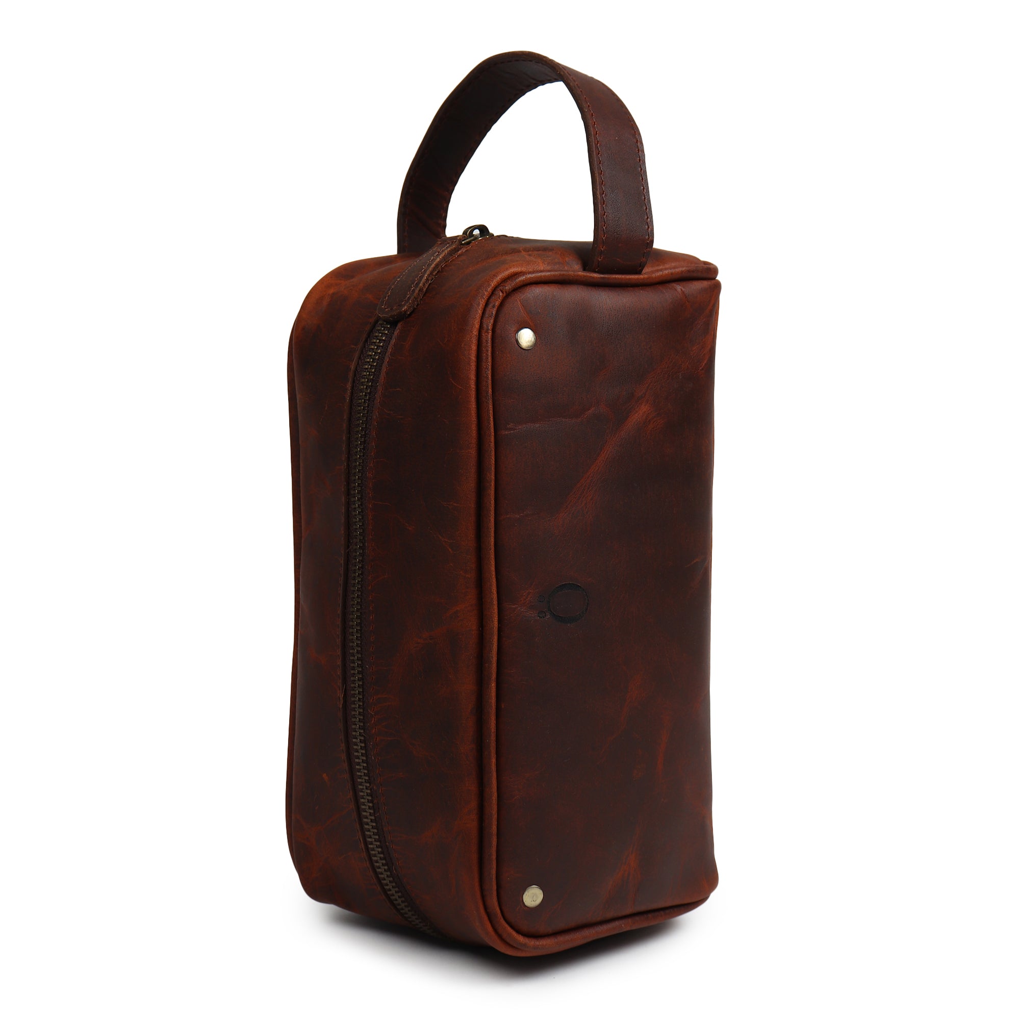 Vintage Leather Dopp Kit - DÖTCH CLUB