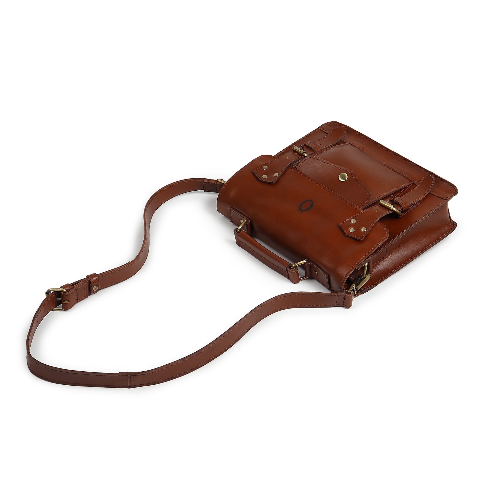 Emily Leather Satchel Bag - DÖTCH CLUB