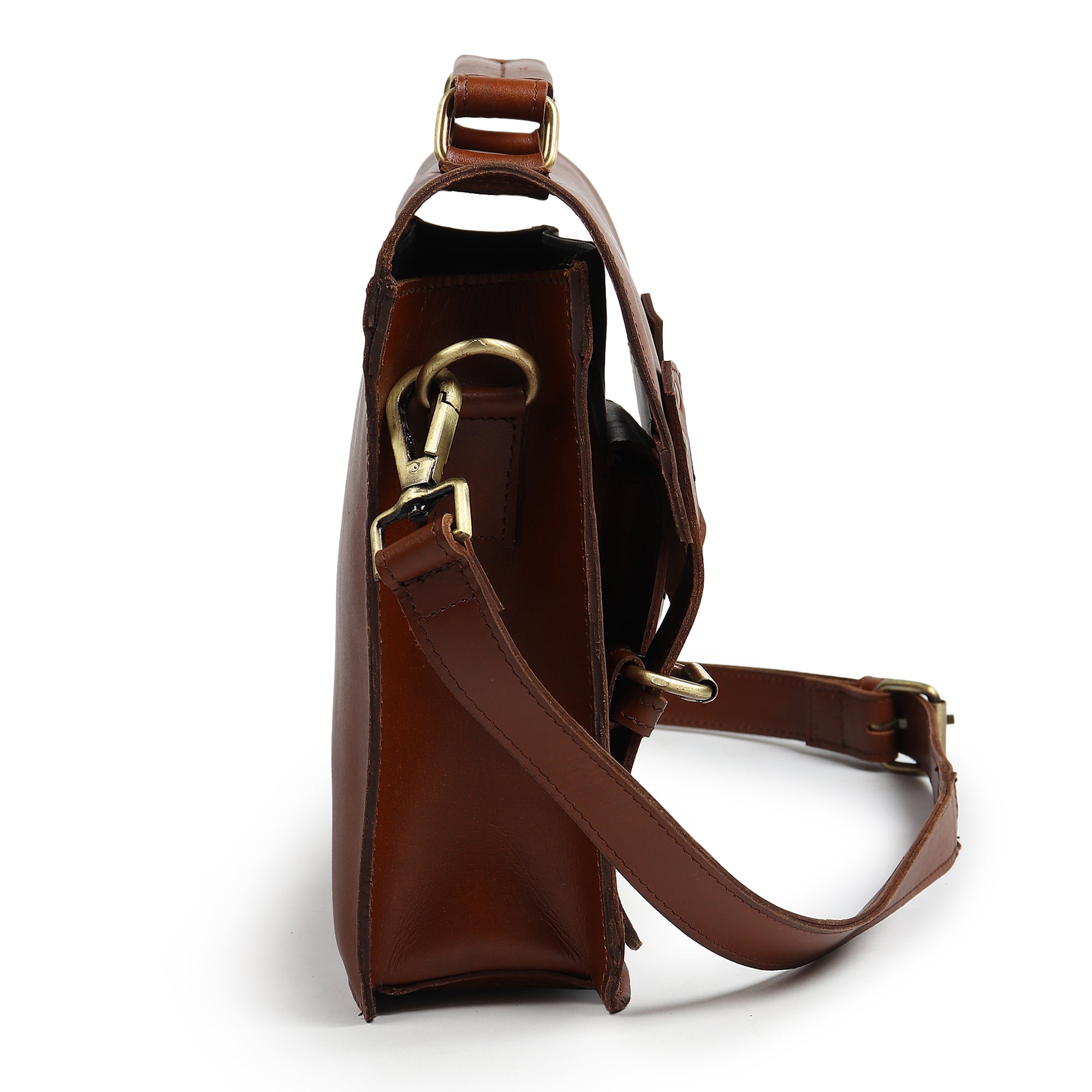 Emily Leather Satchel Bag - DÖTCH CLUB