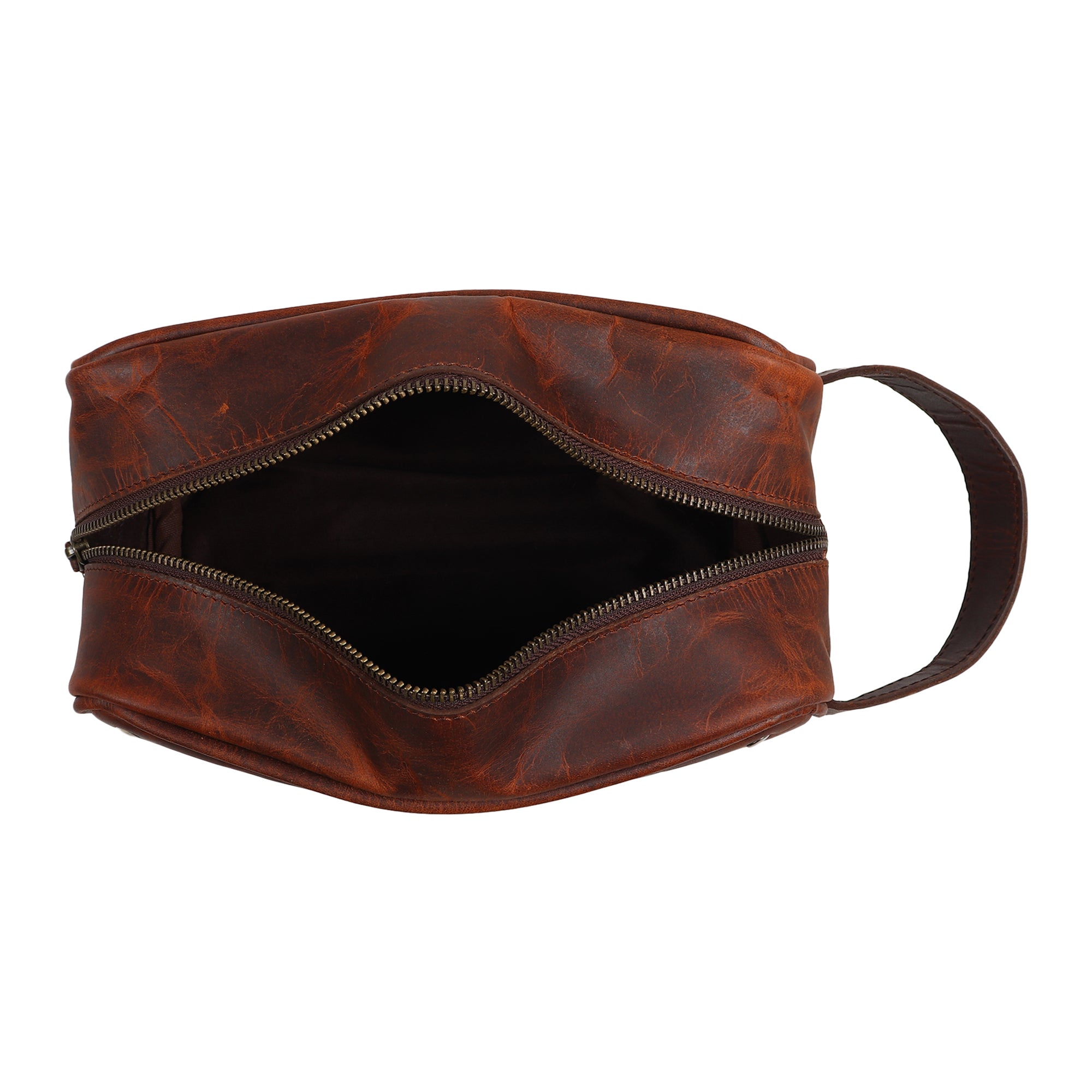 Vintage Leather Dopp Kit - DÖTCH CLUB