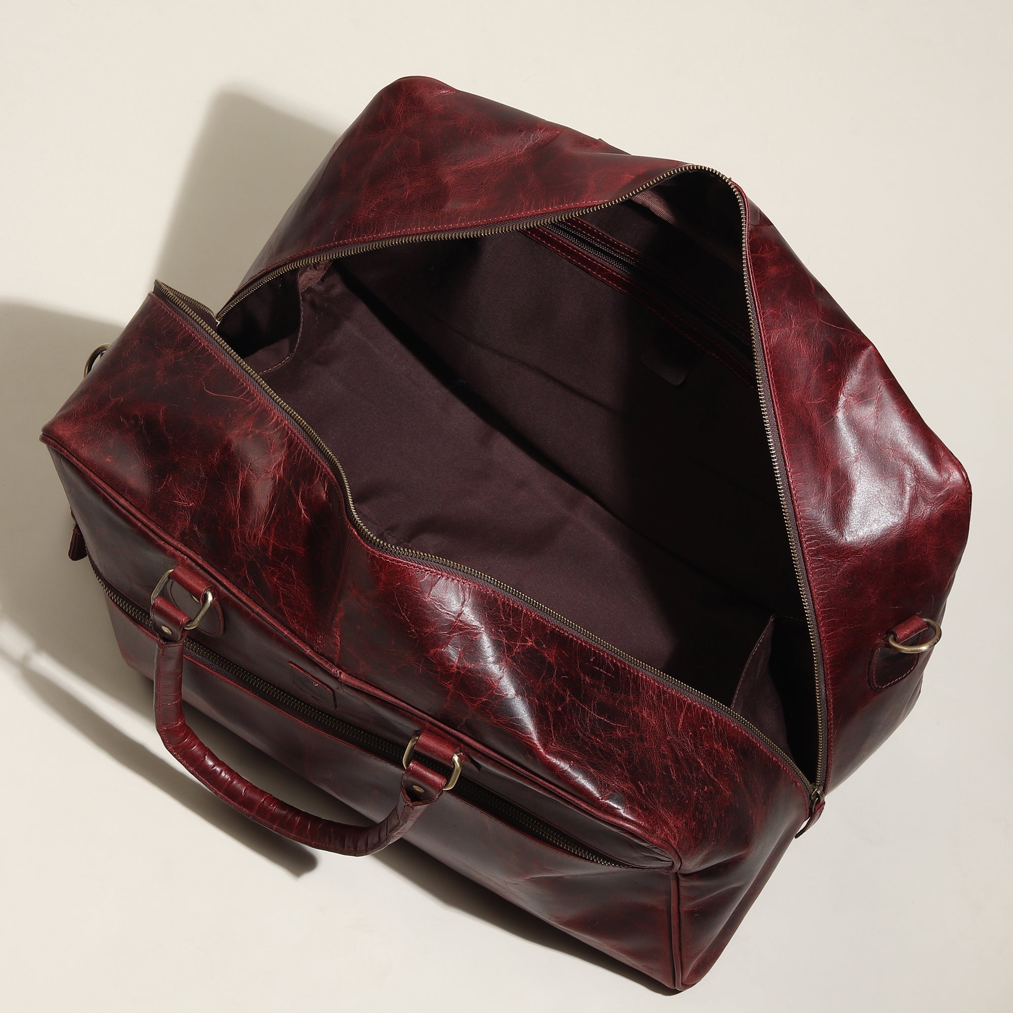 Roma Leather Duffle