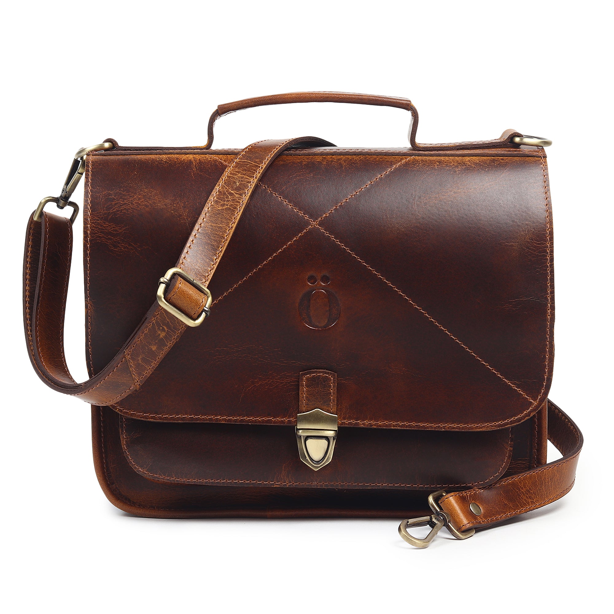Lana Leather Saddle Bag - DÖTCH CLUB