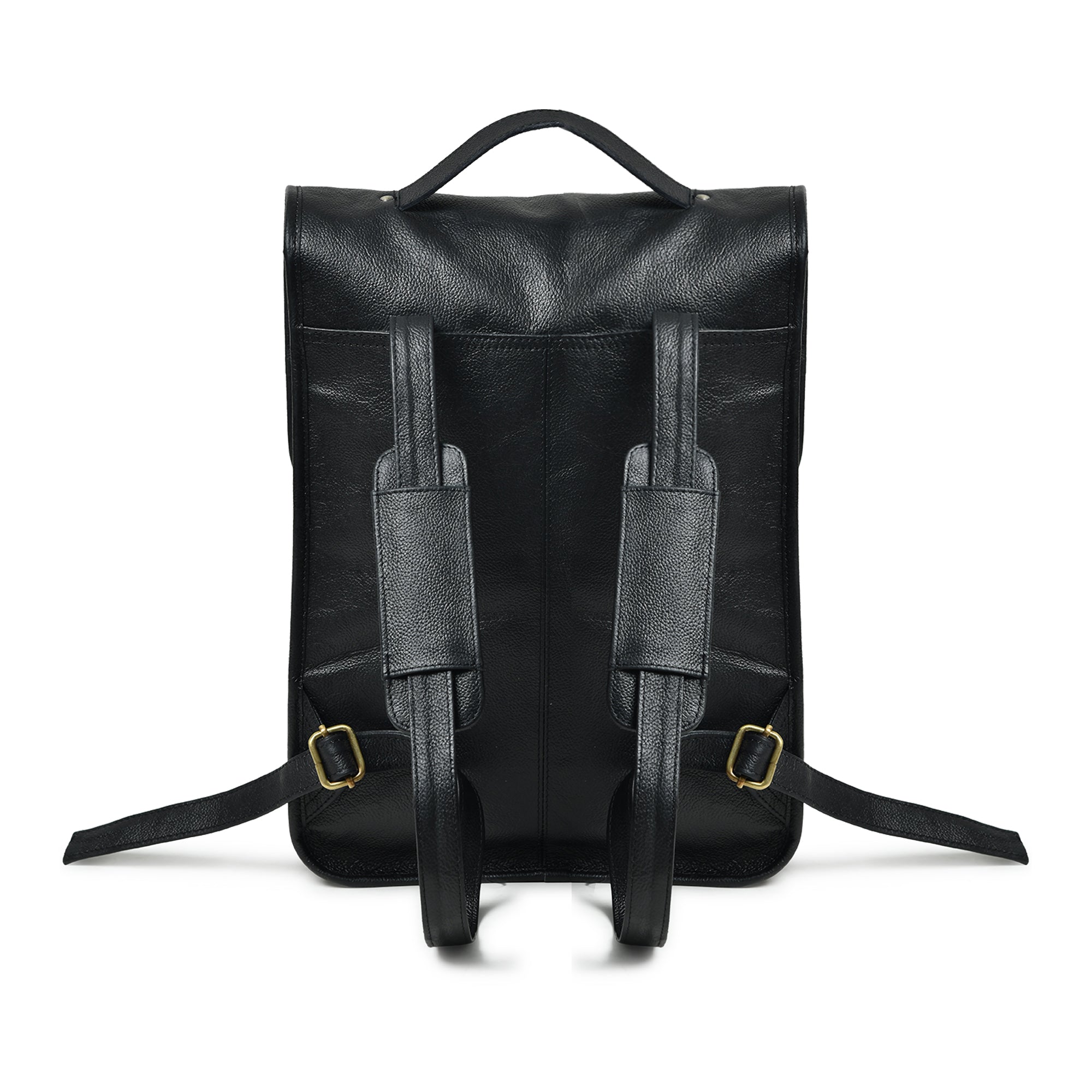 Penny Leather Backpack- Black - DÖTCH CLUB