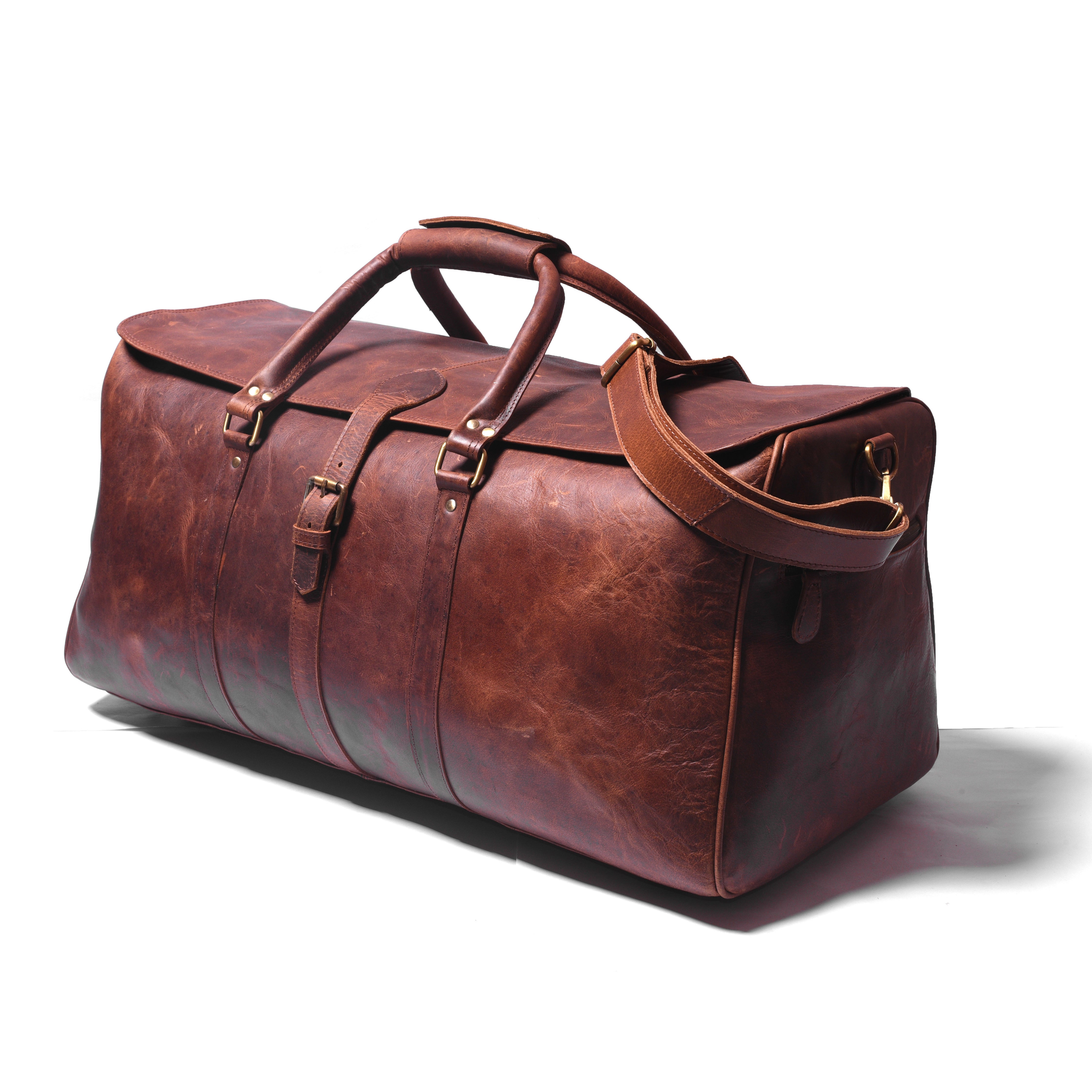 Zeppelin Leather Duffle - DÖTCH CLUB