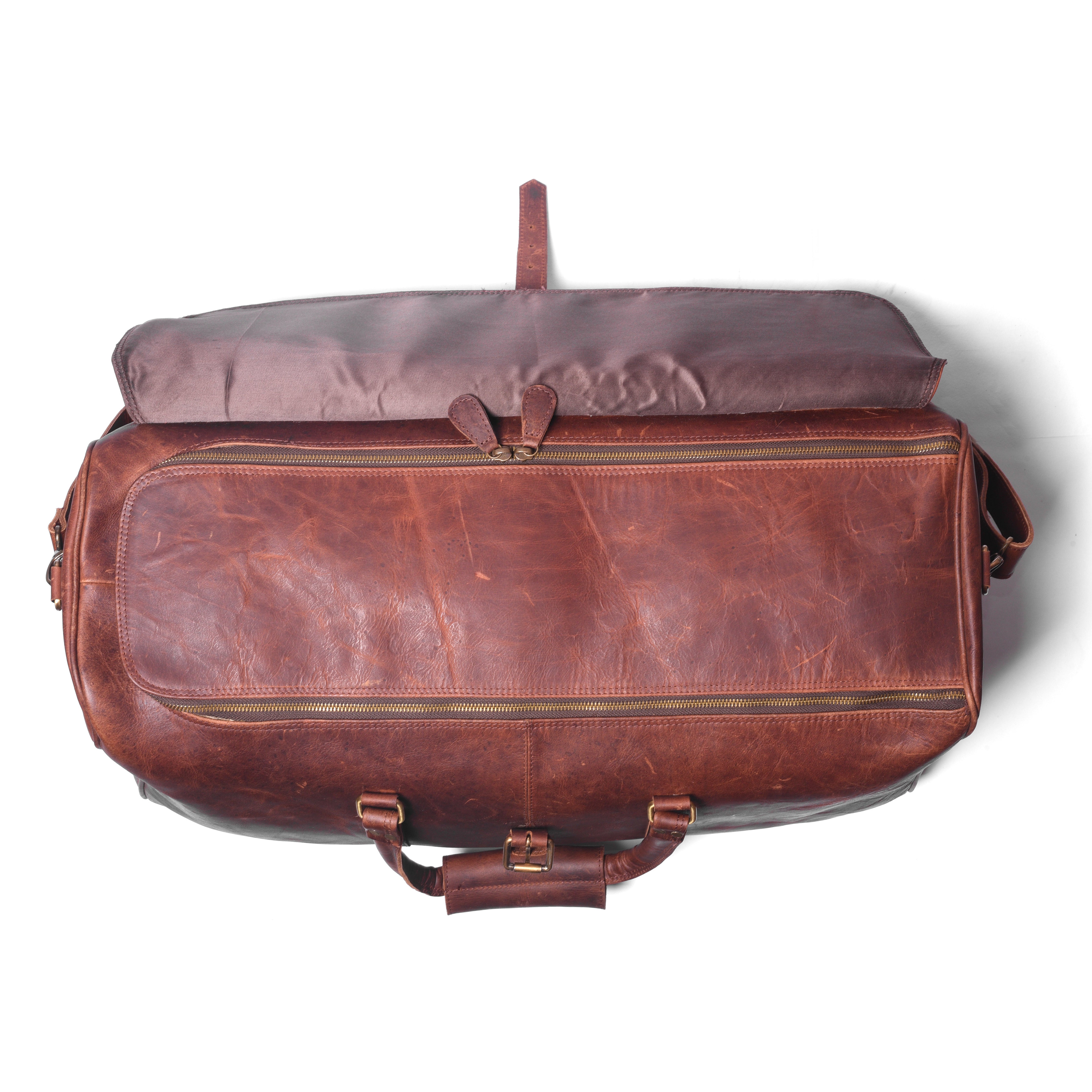 Zeppelin Leather Duffle - DÖTCH CLUB