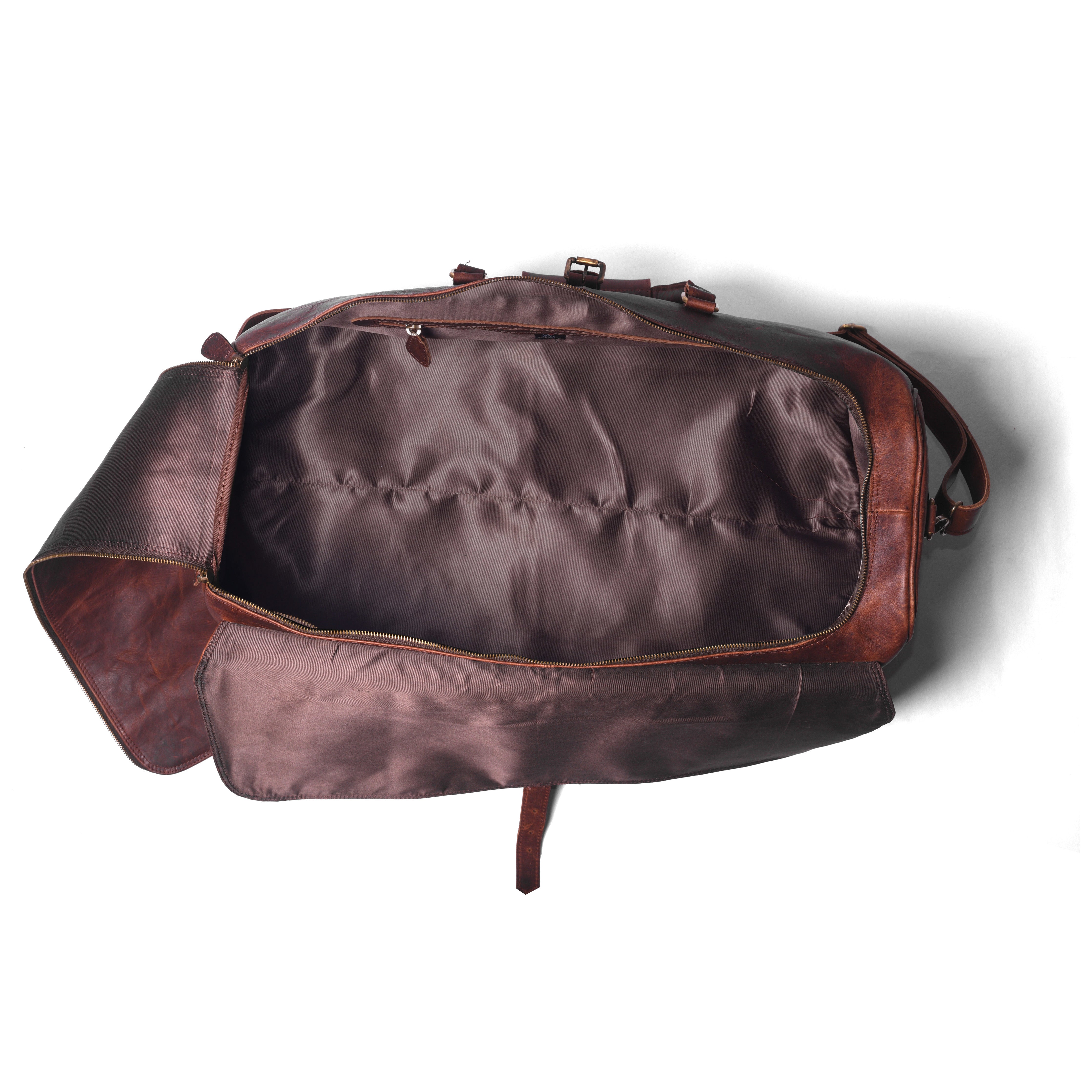 Zeppelin Leather Duffle - DÖTCH CLUB