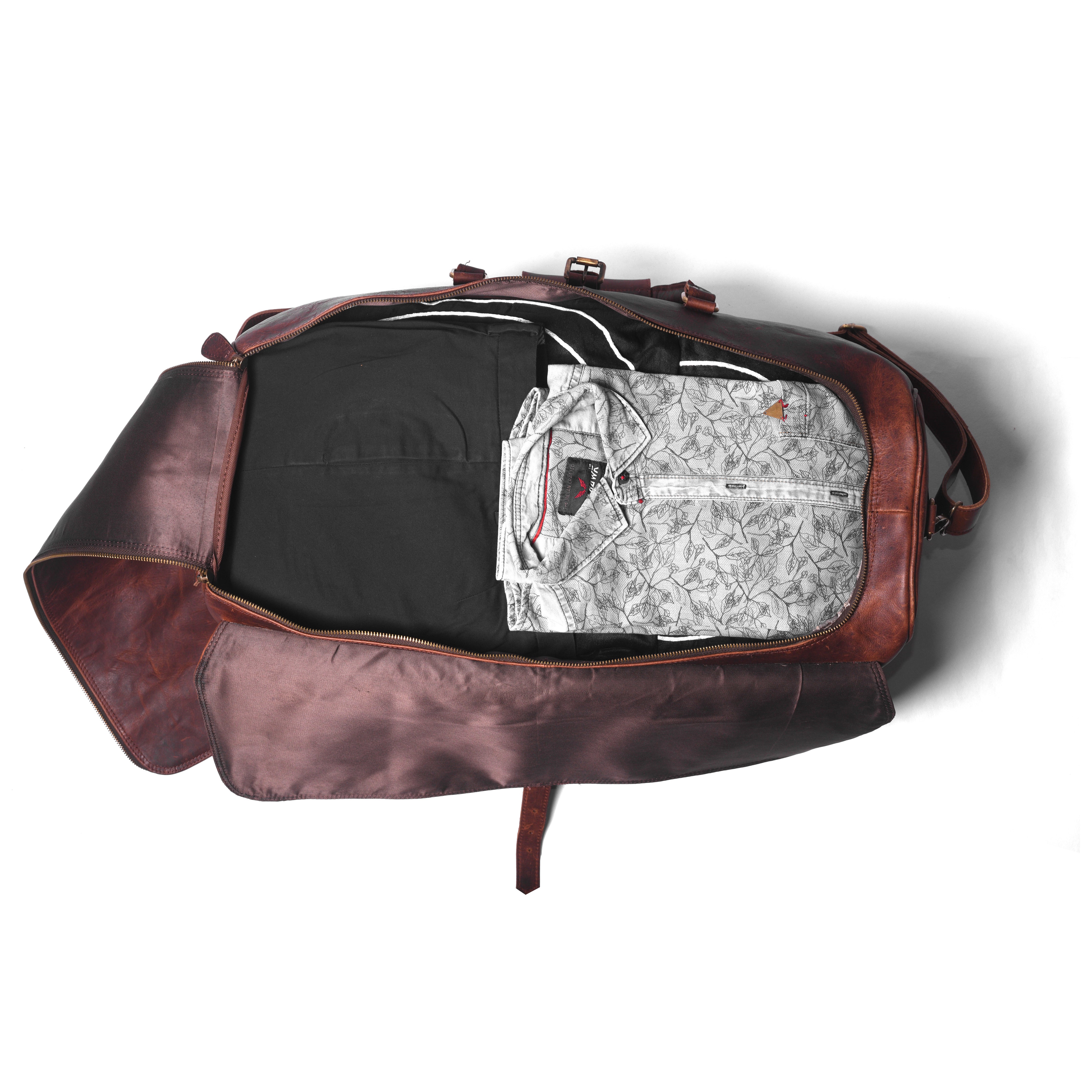 Zeppelin Leather Duffle - DÖTCH CLUB