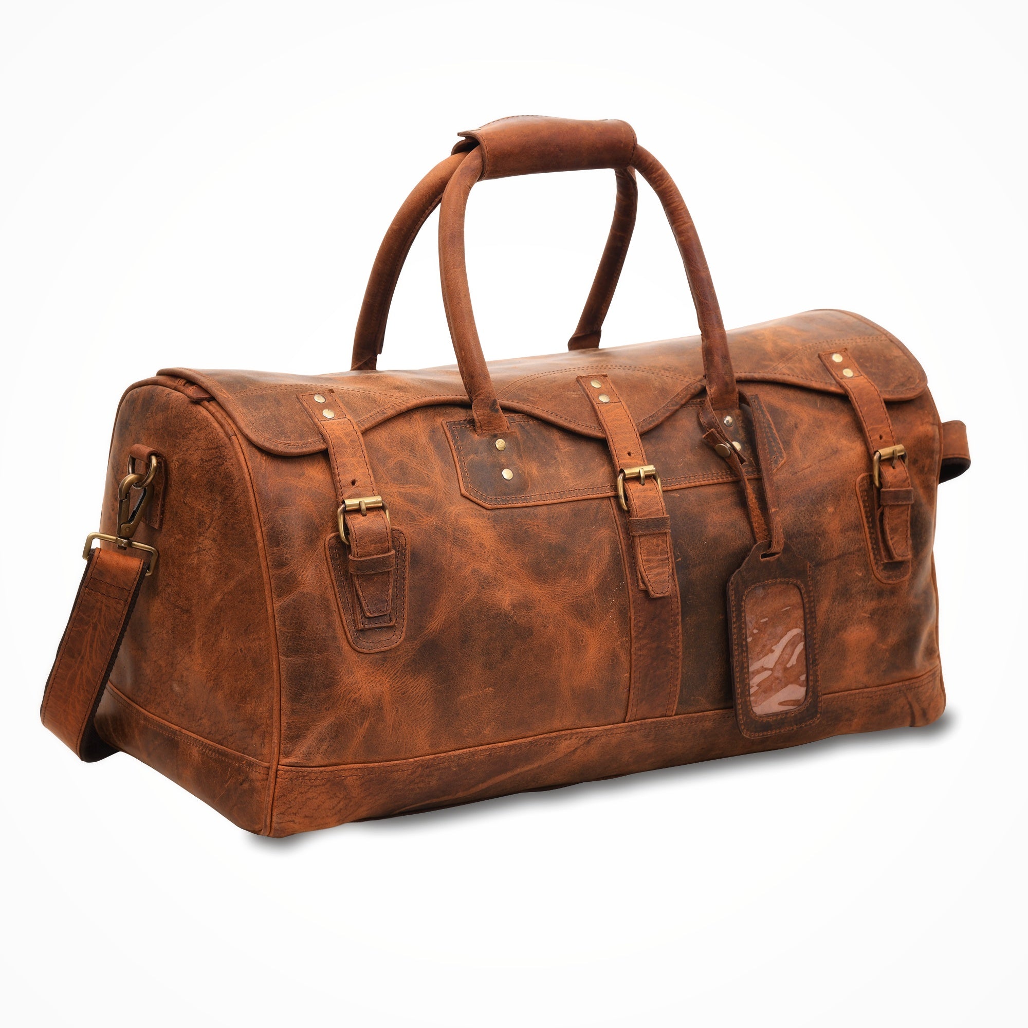 The Maynard Leather Duffle - DÖTCH CLUB