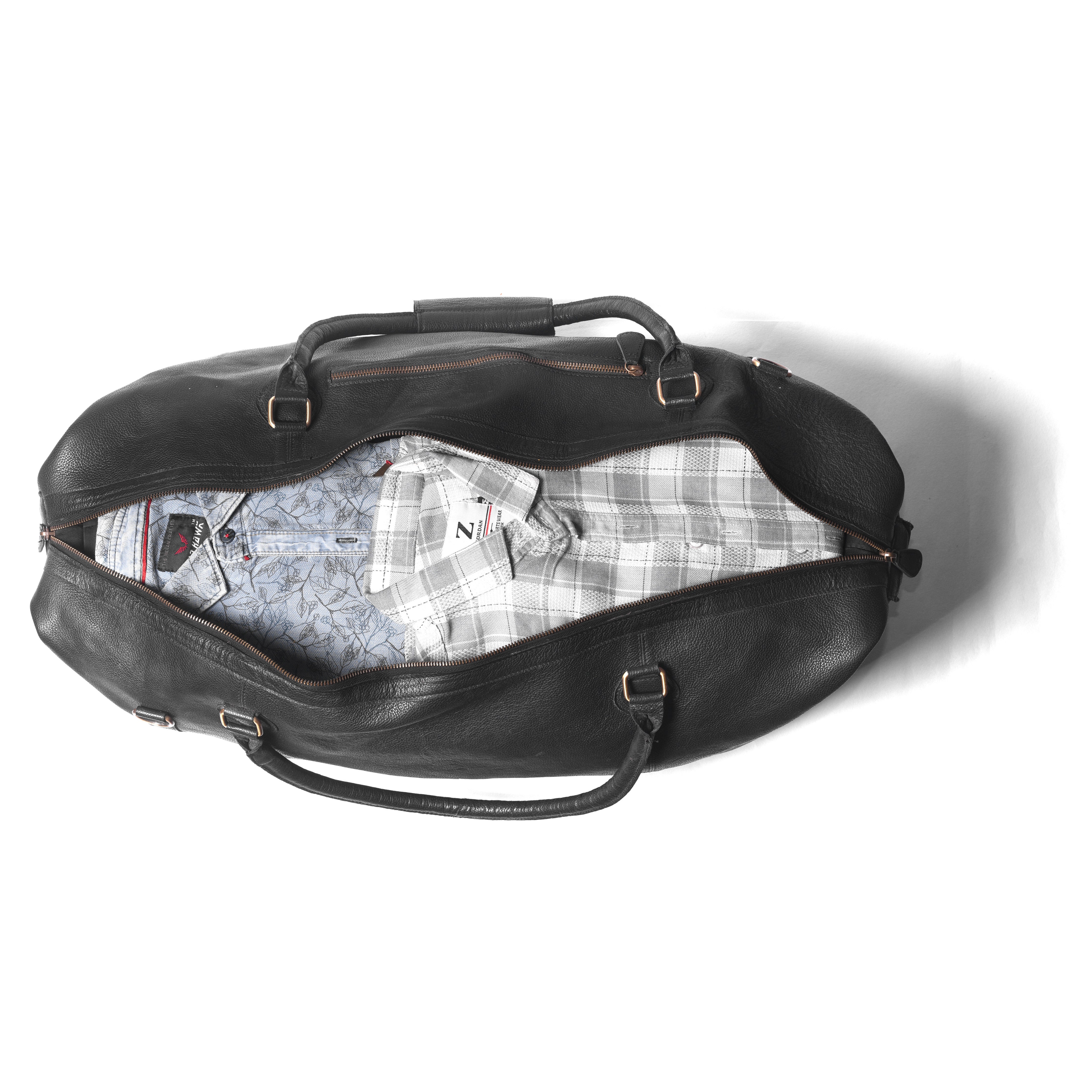 Morello Leather Duffle - DÖTCH CLUB