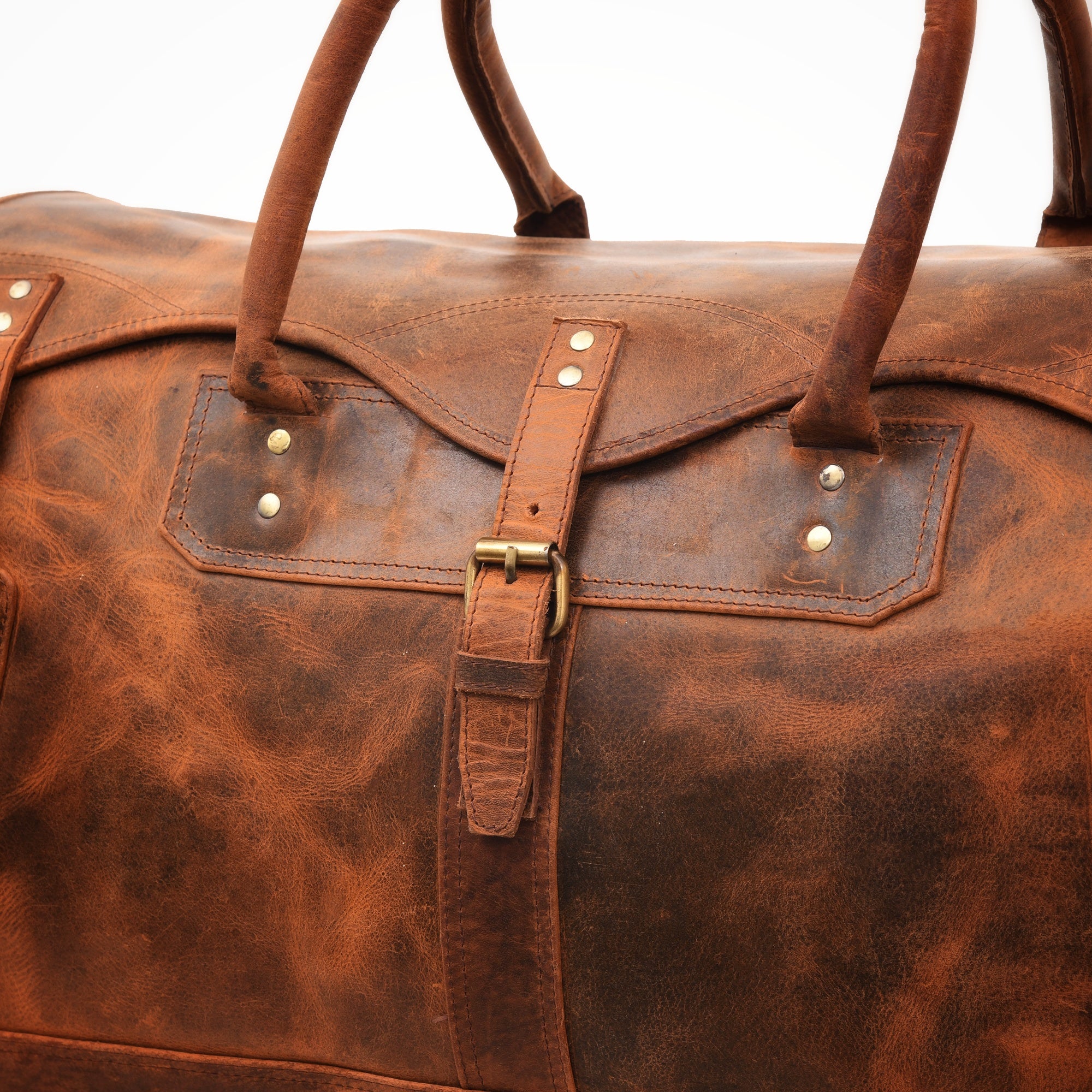 The Maynard Leather Duffle - DÖTCH CLUB