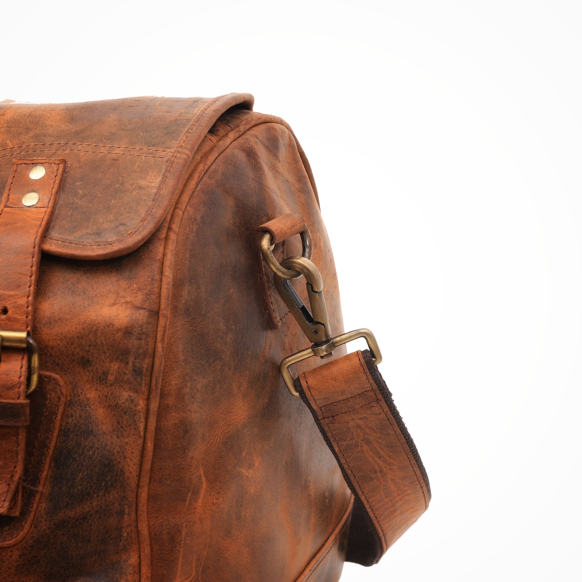 The Maynard Leather Duffle - DÖTCH CLUB