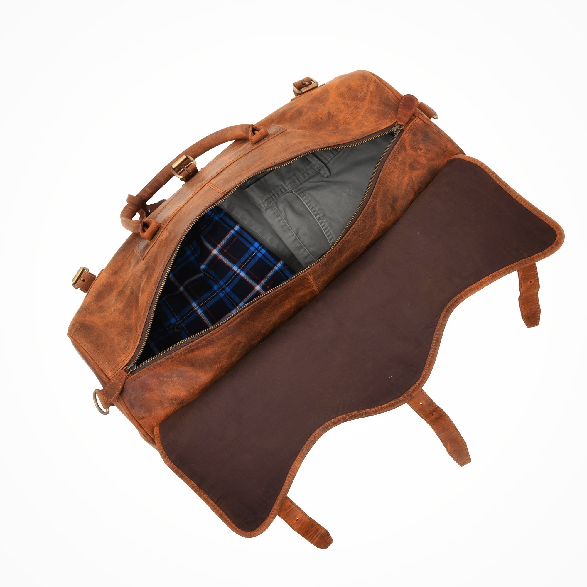 The Maynard Leather Duffle - DÖTCH CLUB