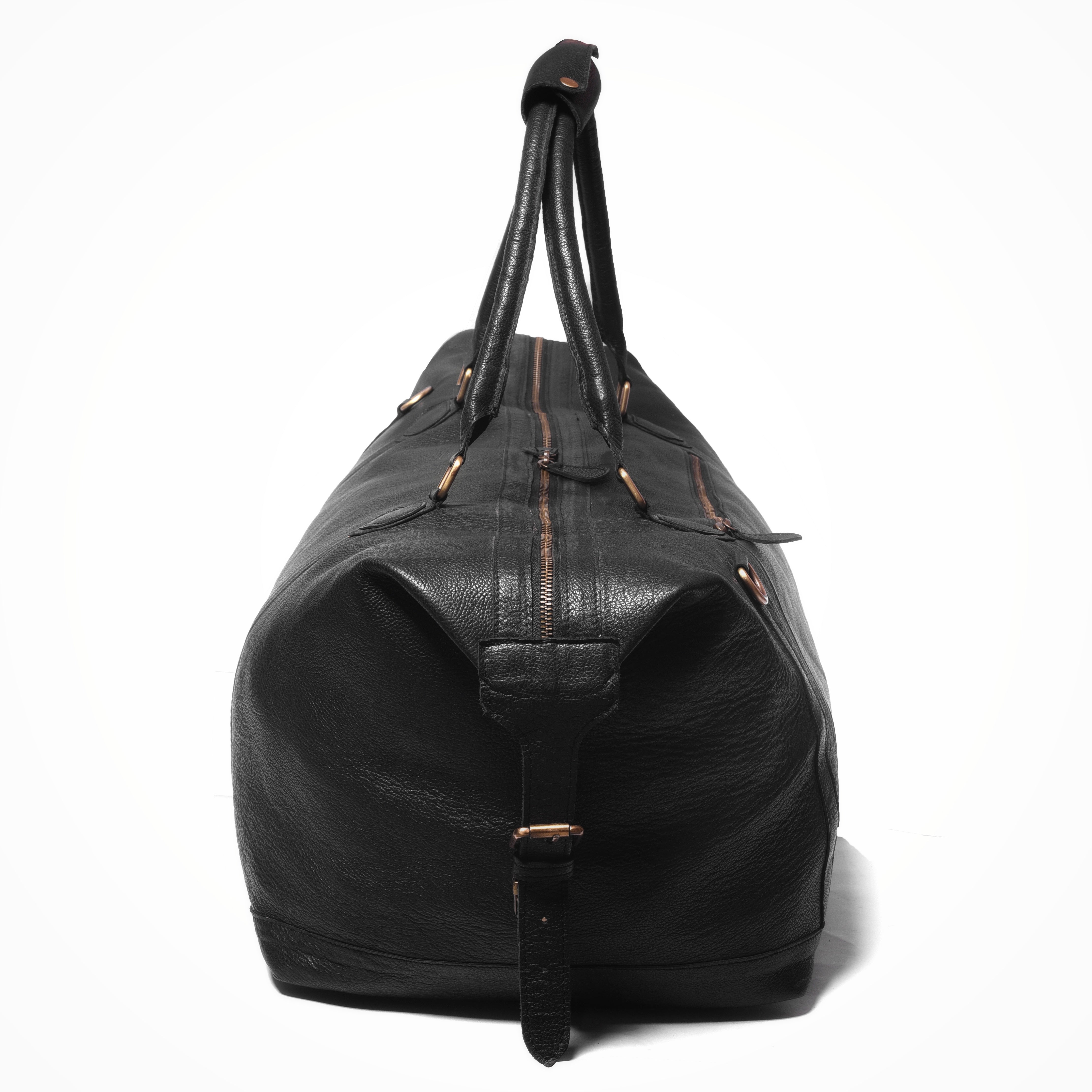Morello Leather Duffle - DÖTCH CLUB