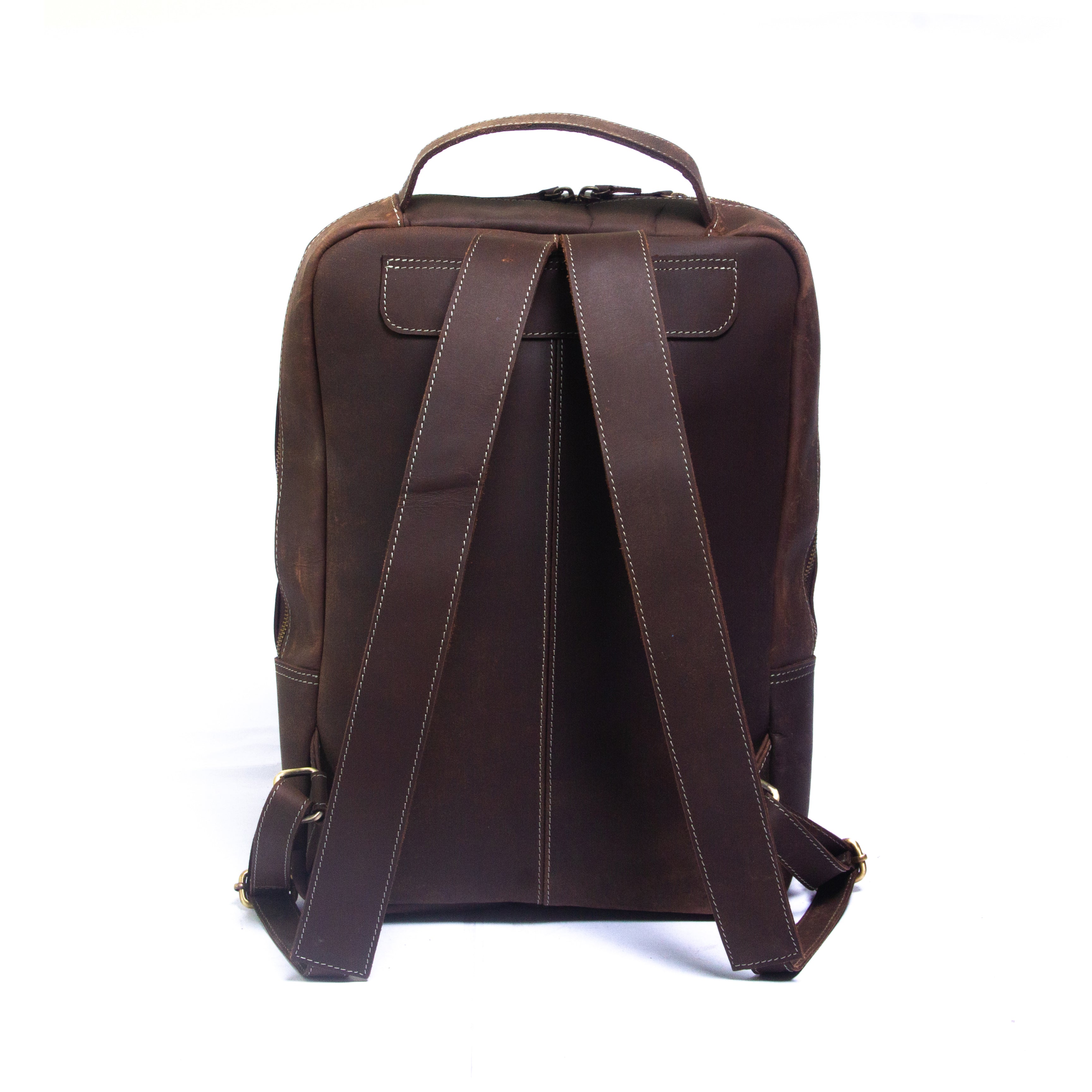 Lepcha Vintage Leather Backpack - DÖTCH CLUB