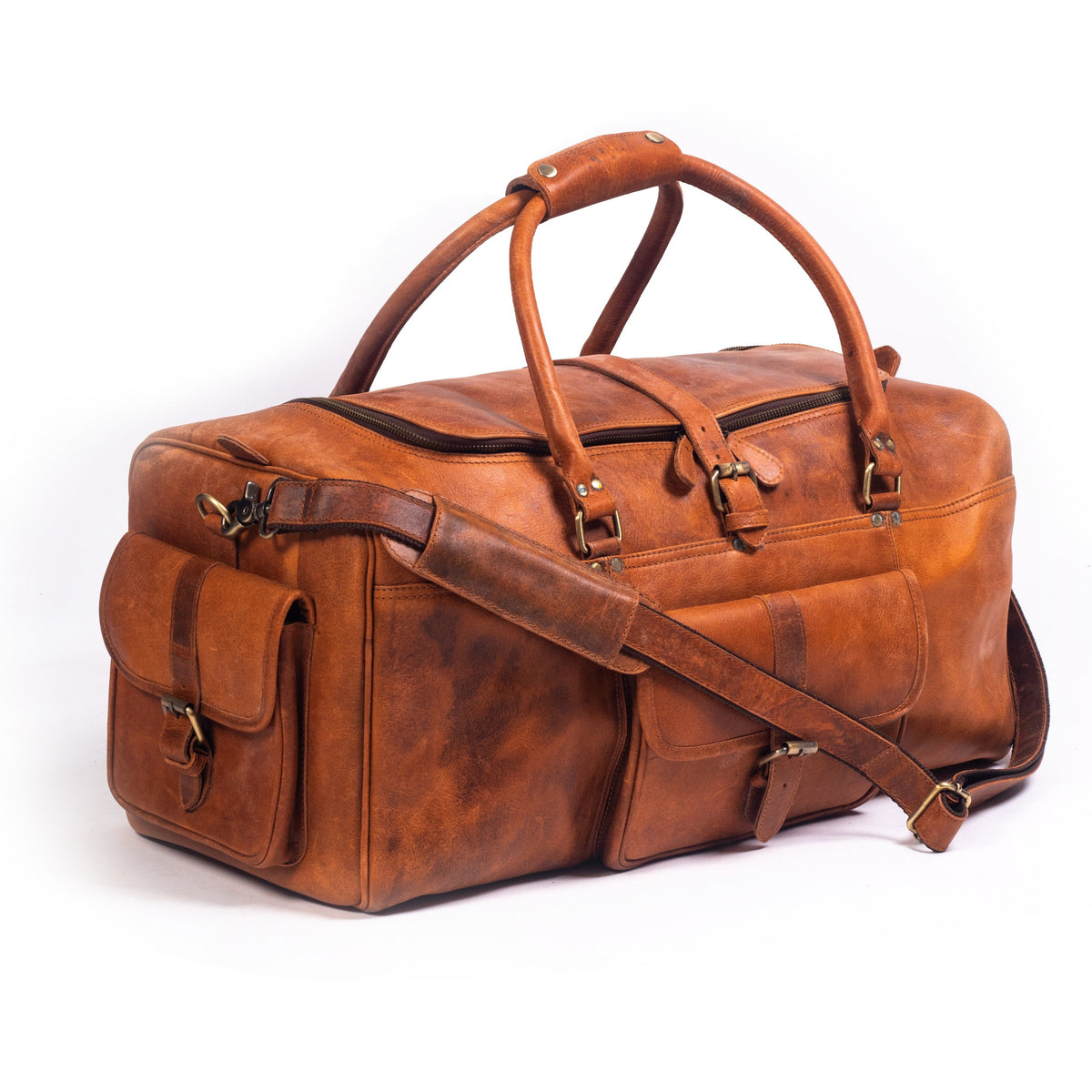 Leather Duffles - Personalisation Available – MAHI Leather