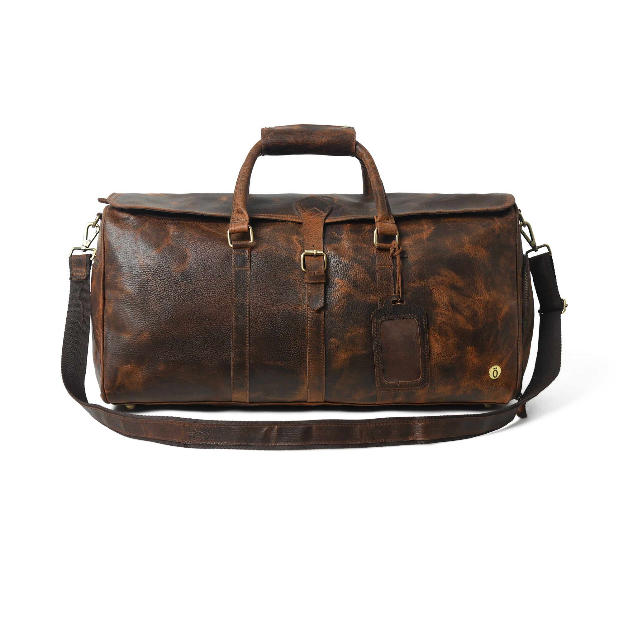 Lennon Leather Duffle Bag - DÖTCH CLUB