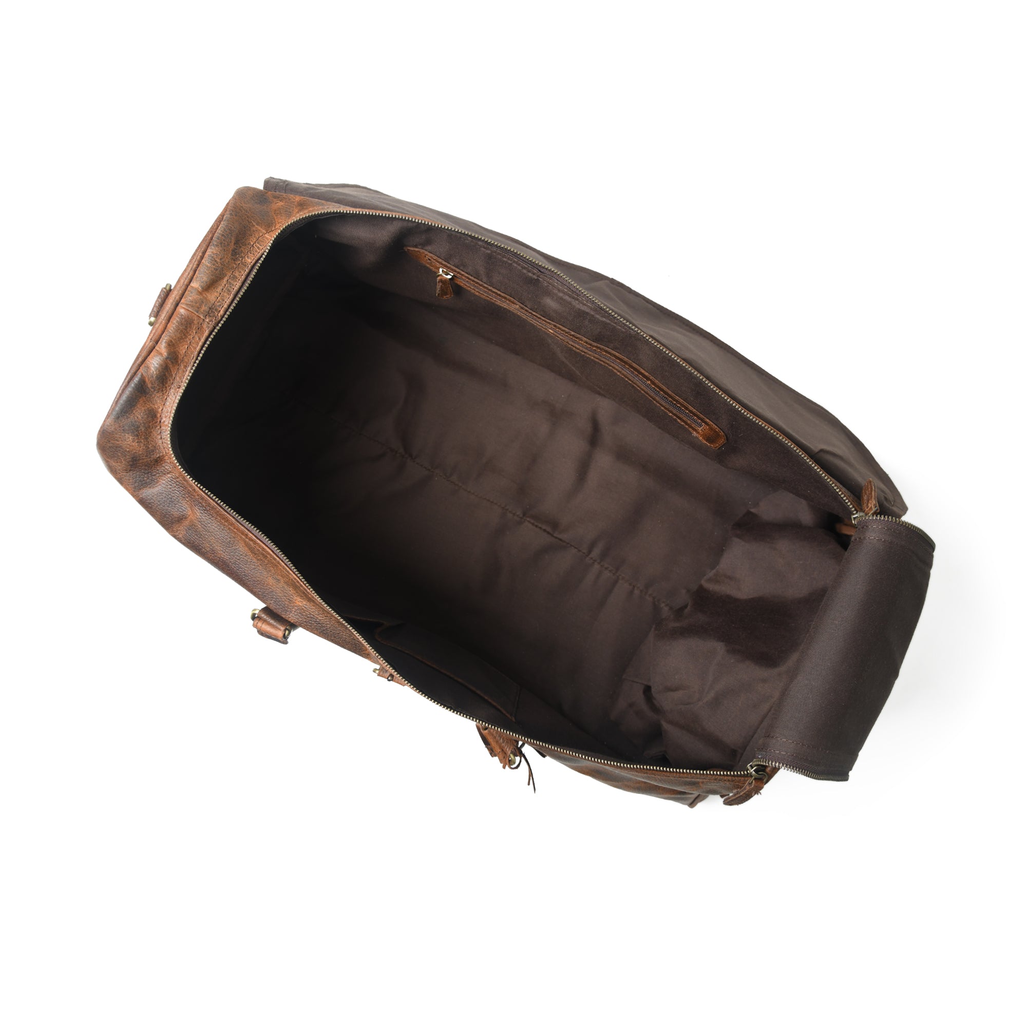 Lennon Leather Duffle Bag - DÖTCH CLUB