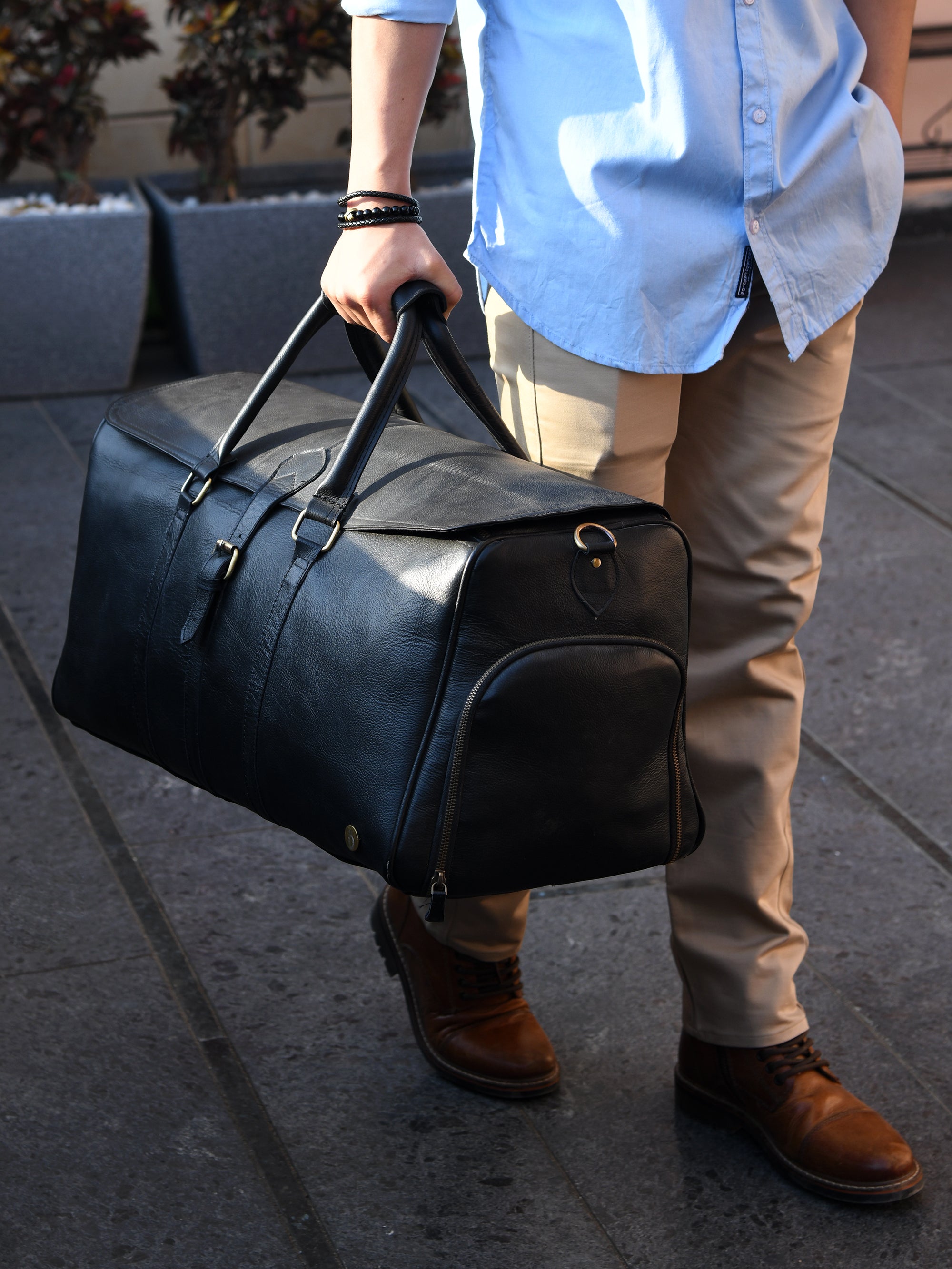 Gant Leather Duffle - DÖTCH CLUB