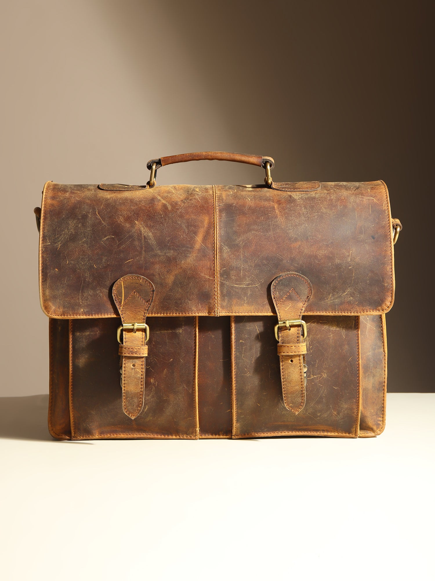 Myers Leather Messenger Bag - DÖTCH CLUB