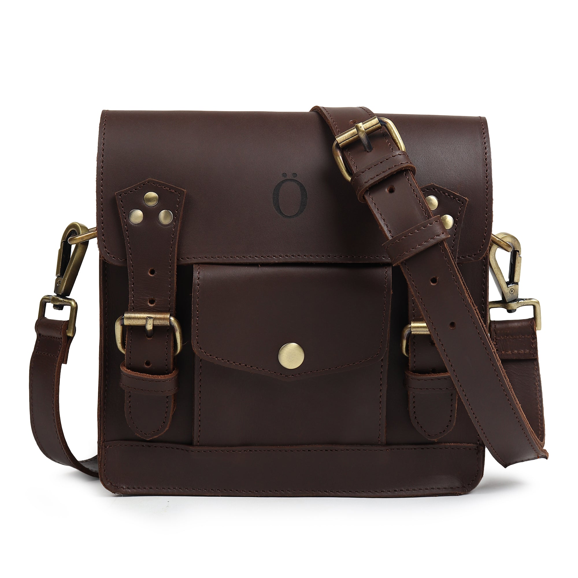 Anida Leather Satchel Bag - DÖTCH CLUB
