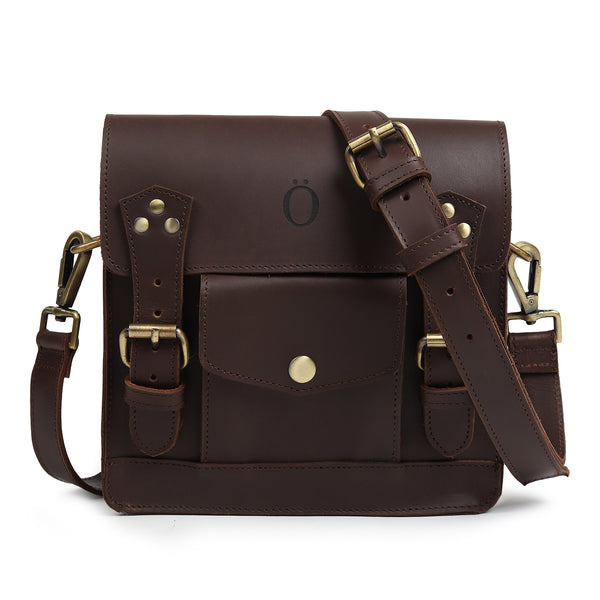 Anida Leather Satchel Bag