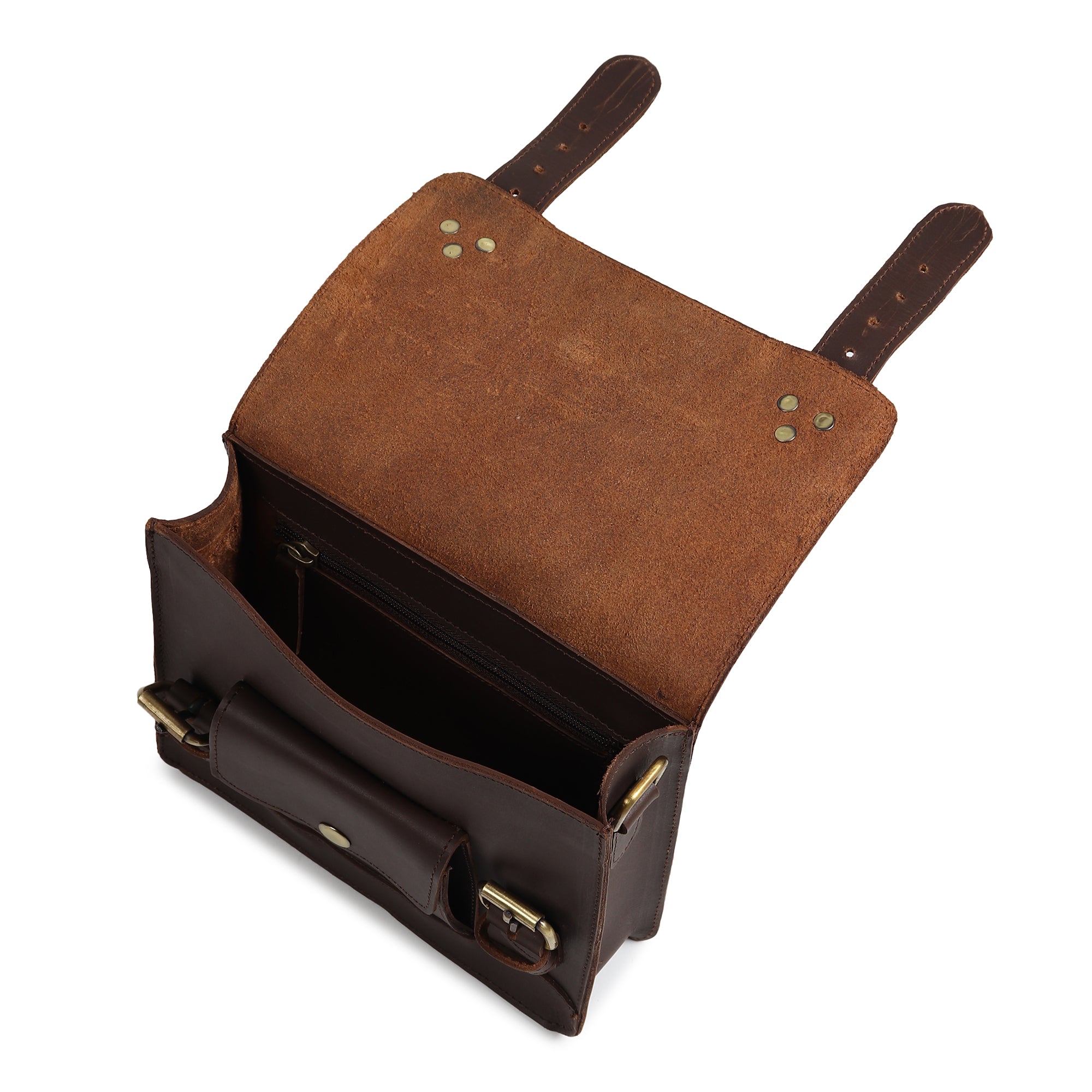 Anida Leather Satchel Bag - DÖTCH CLUB