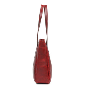 Handmade Everyday Leather Tote Bag – Full-Grain Leather for Women & Work