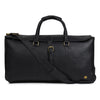 Leather Trolley Duffle Bag