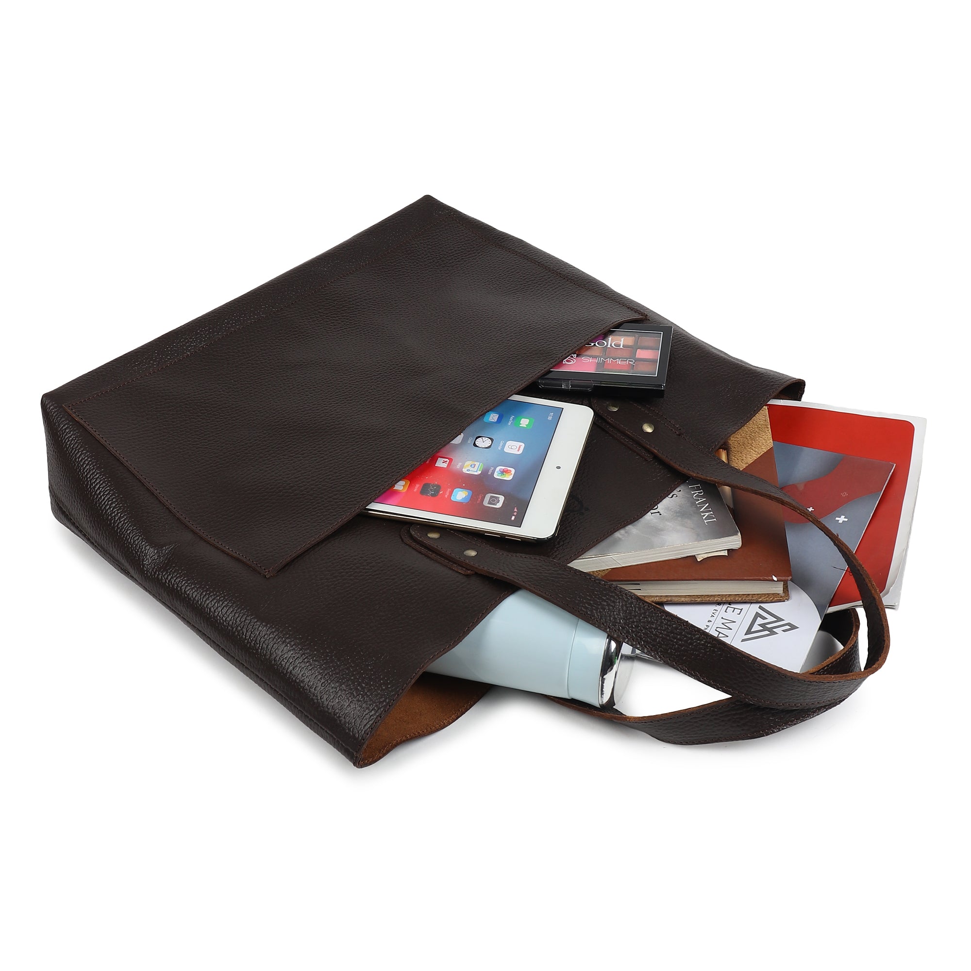 Leather Tote Bag - DÖTCH CLUB