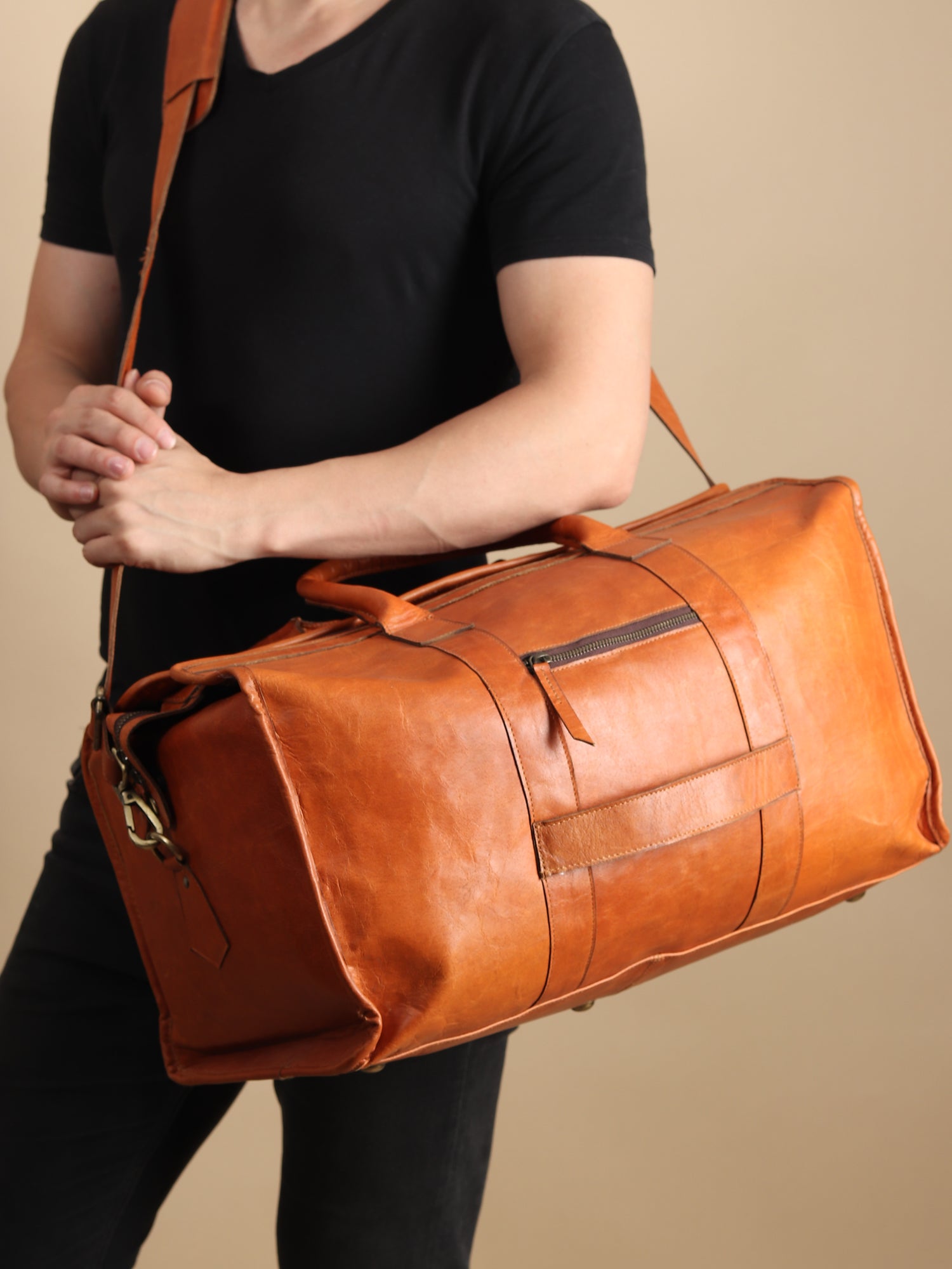 Camba Leather Duffle - DÖTCH CLUB