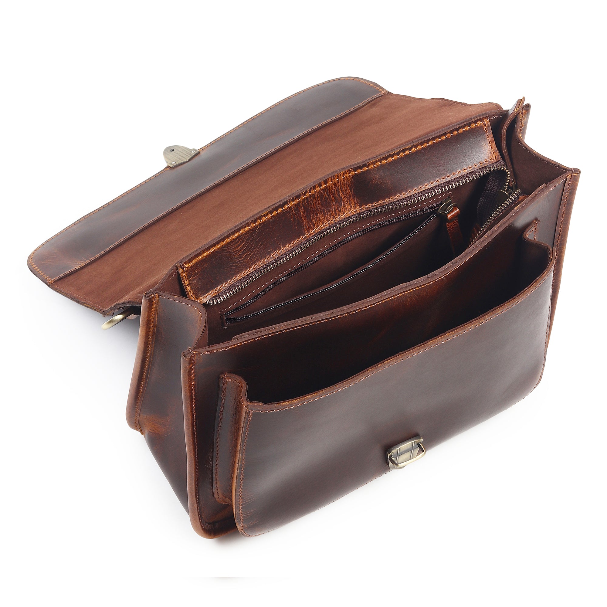 Lana Leather Saddle Bag - DÖTCH CLUB