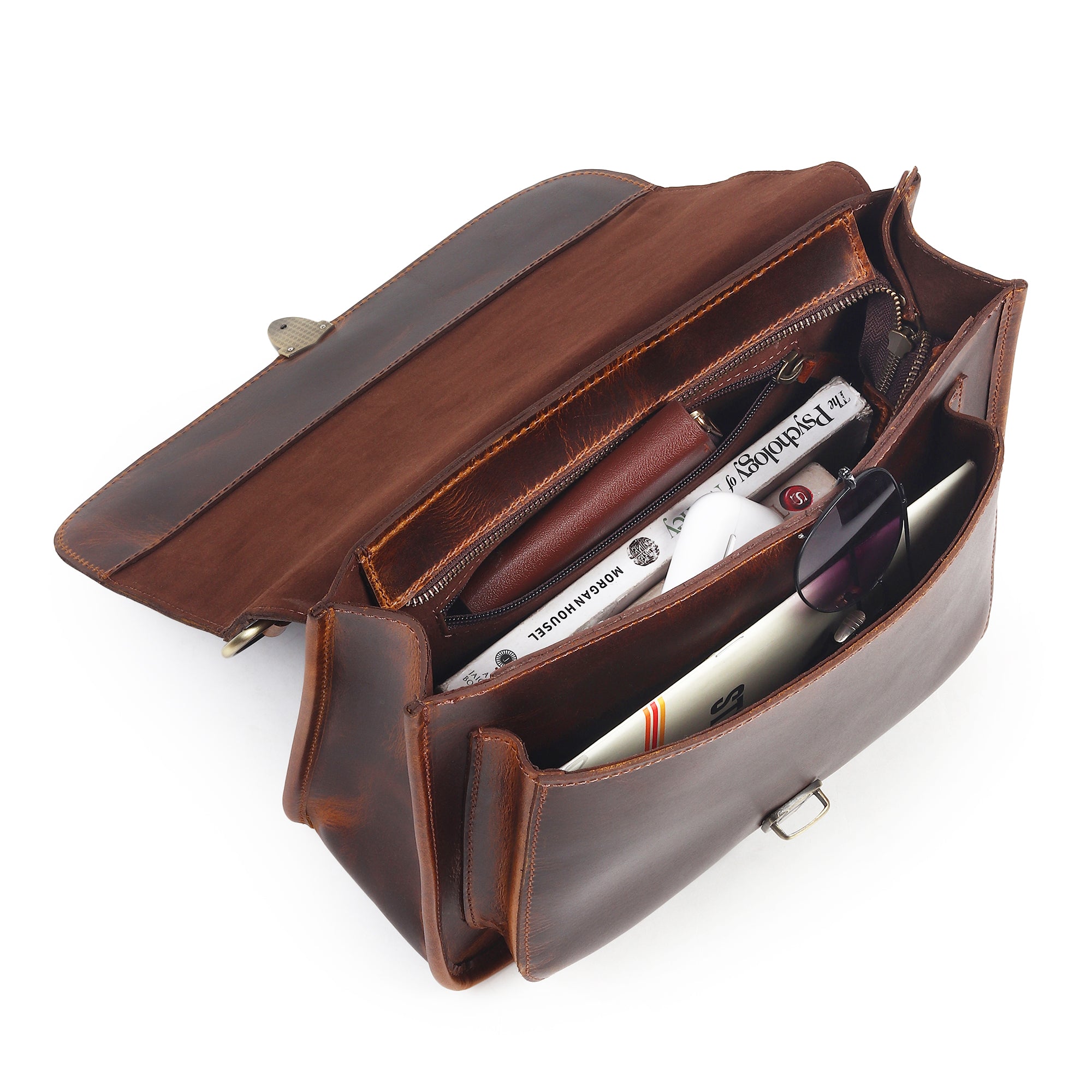 Lana Leather Saddle Bag - DÖTCH CLUB