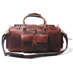 Bowie Leather Duffle