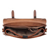 Interior compartments of Gefforey vintage work bag